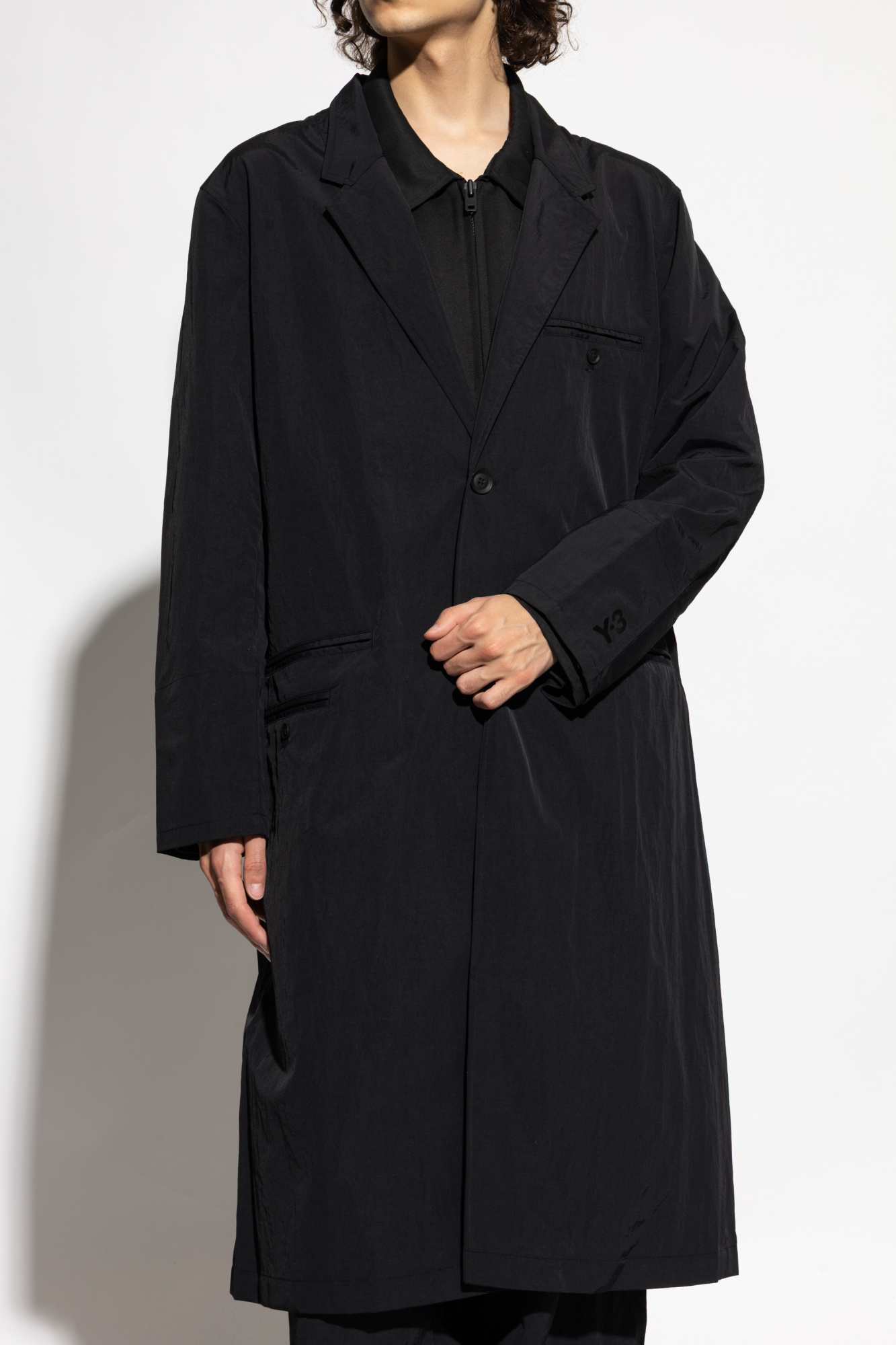 ジャケット・アウター Lawgy curl double breastedbelt pointcoat Double Collar Leather Jacket - Women | PCFG | Wolf & Badger
